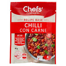 Chilli Con Carne Recipe Base 40g